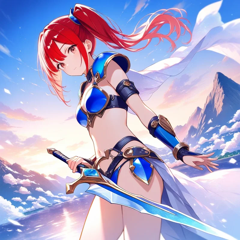 剣と魔法の女子