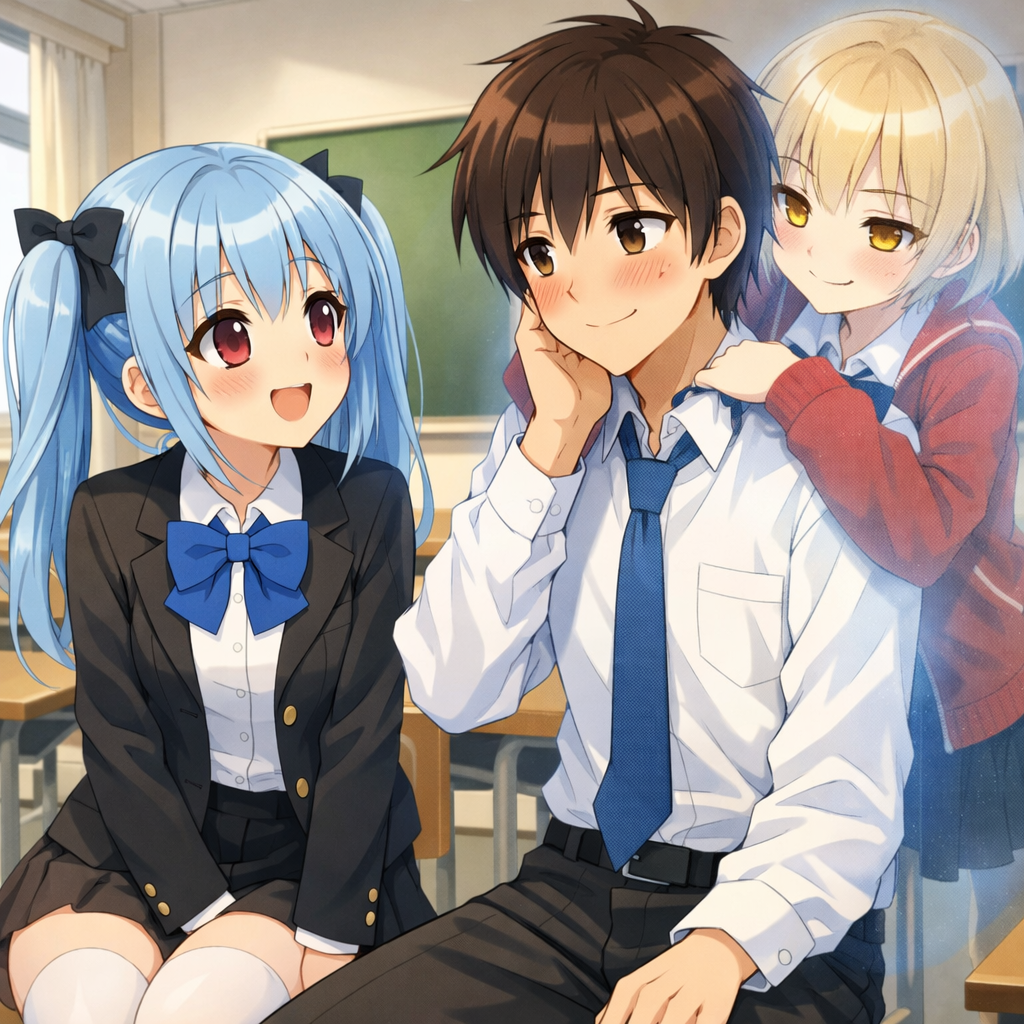 school ghost harasses shy boy