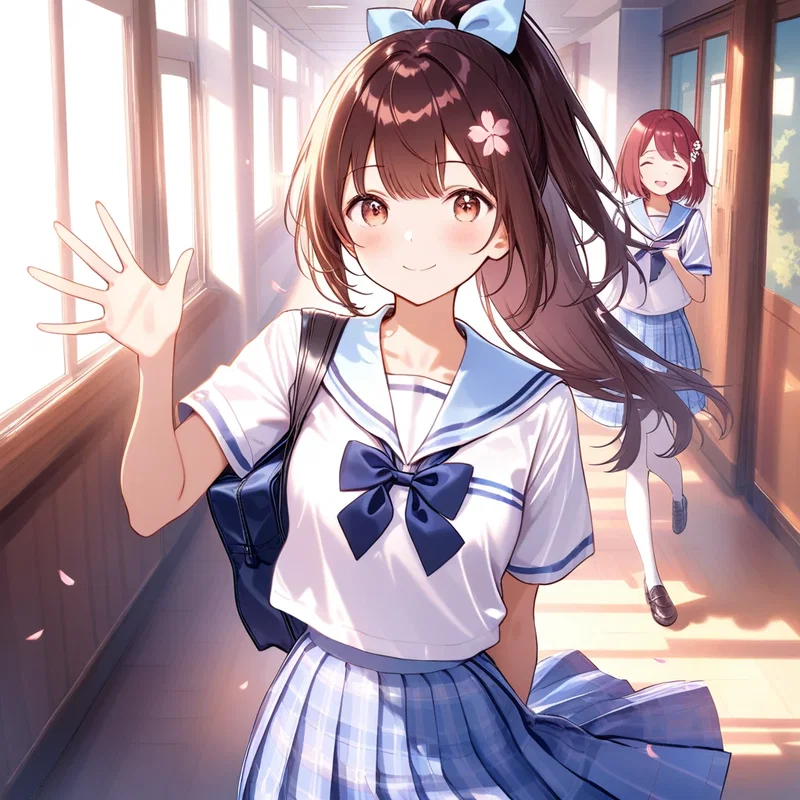 制服少女