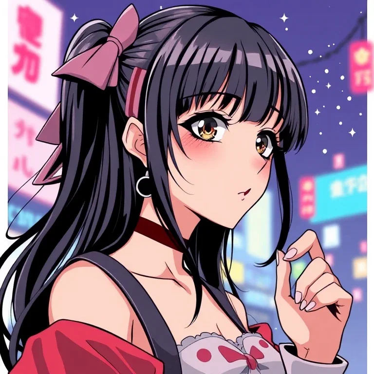 cool girl anime style