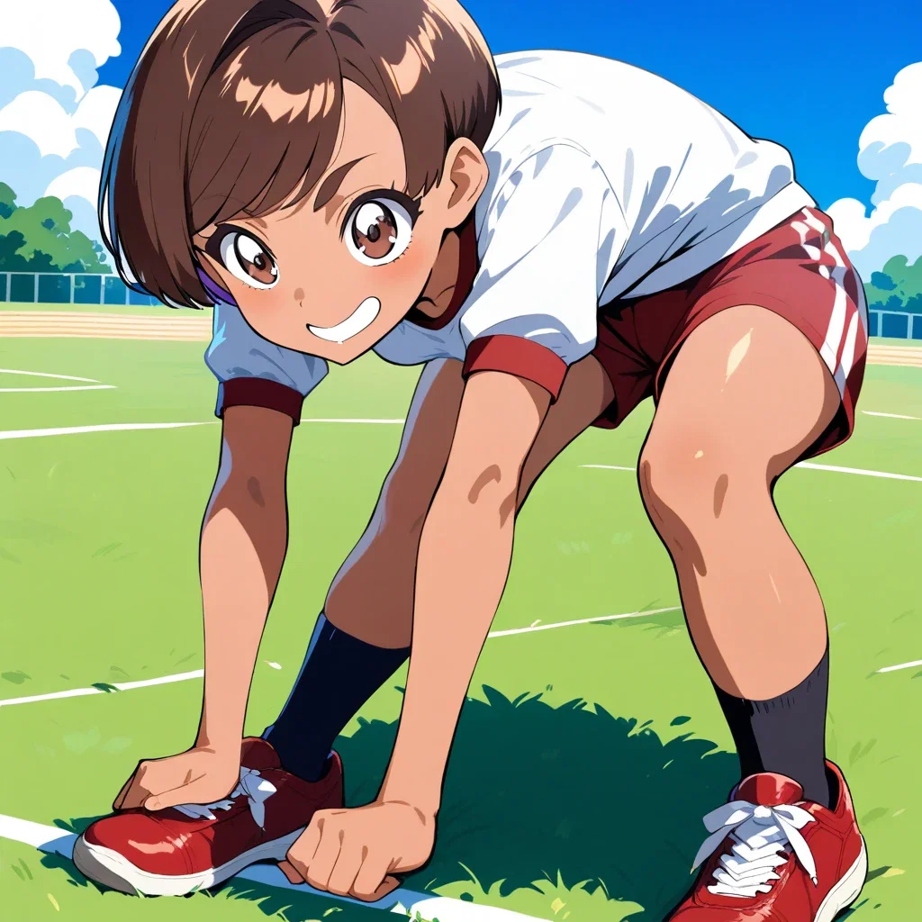 high school girl realistic anime style masterpiece