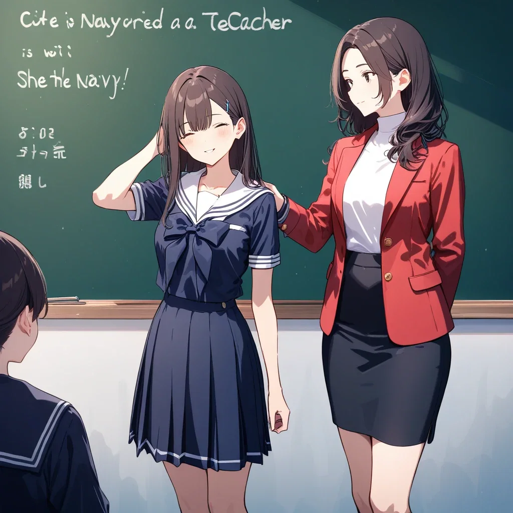 mako answers english question shyly