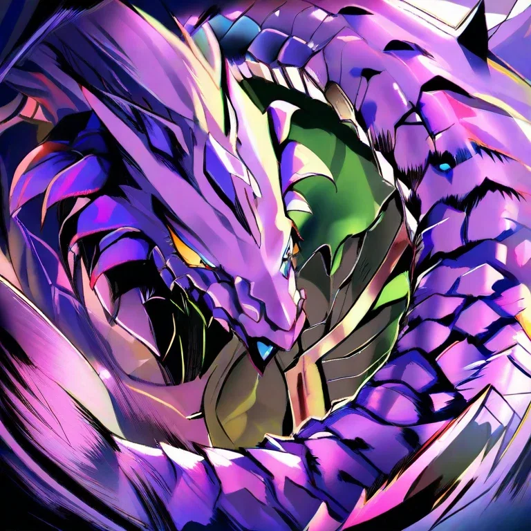 cool grape dragon
