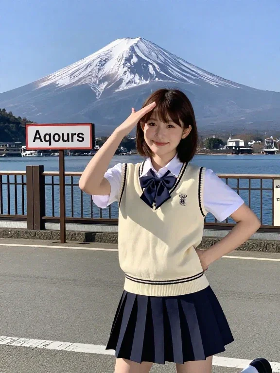 yohane love live sunshine uniform portrait