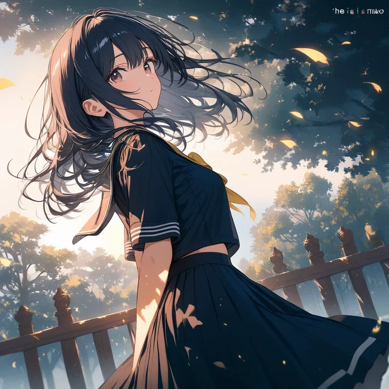 制服少女