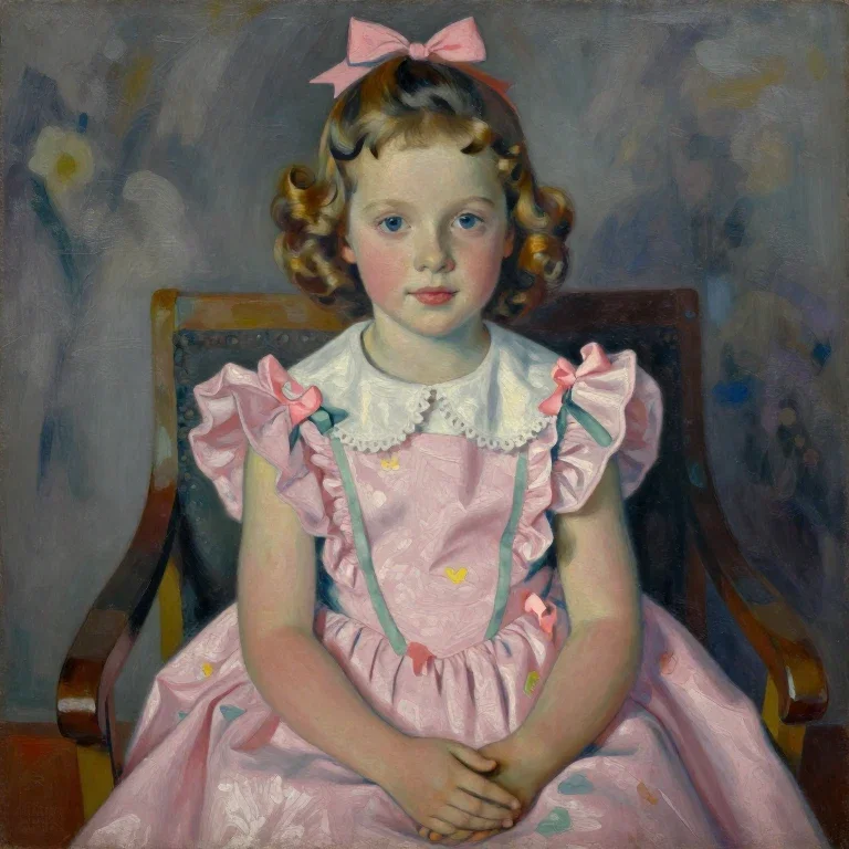 cezanne painting of shirley temple