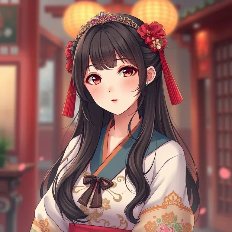 cute beautiful girl real anime china