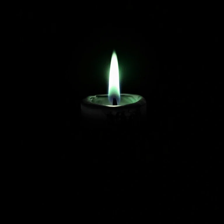 black candle green flame grotto undead