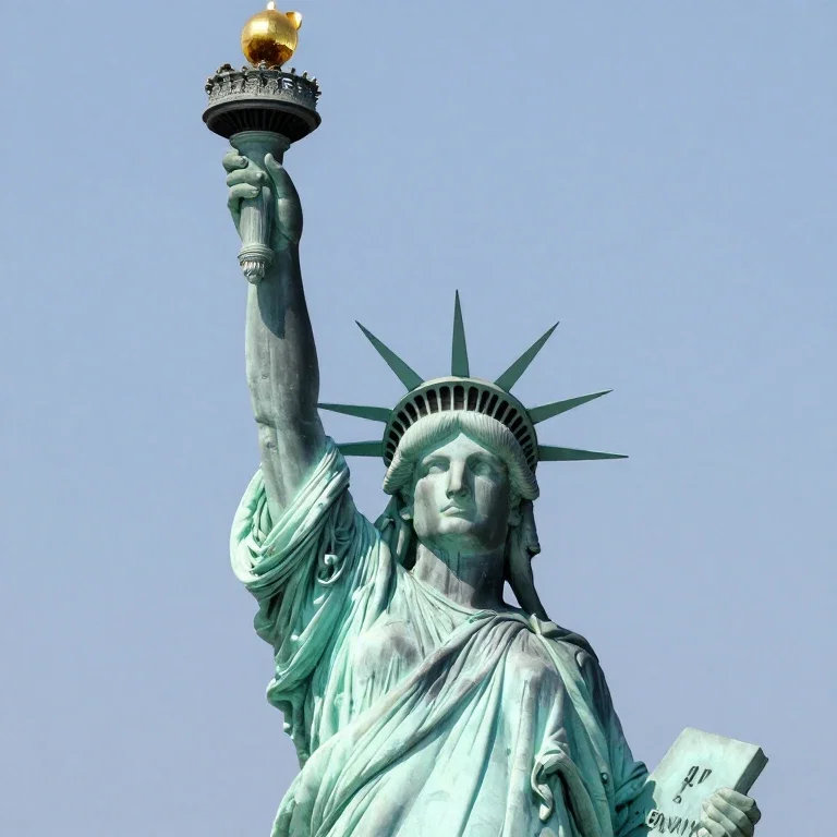 jk imitating statue of liberty