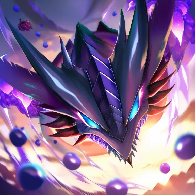 cool grape dragon