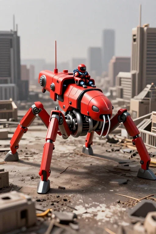 sf3d machine krieger gankool future city war