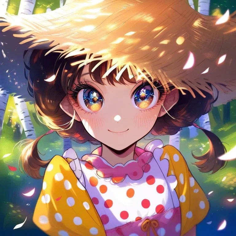 drawing shoujo manga beautiful girl straw hat