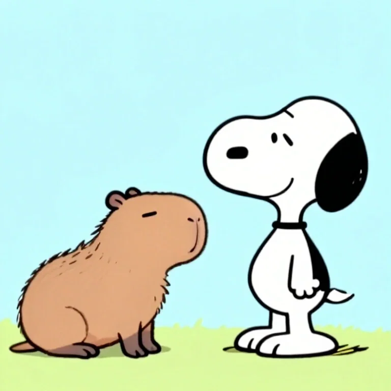 snoopy vs capybara