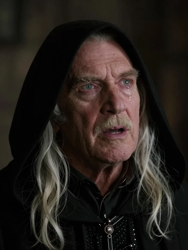 old western sorcerer face tear