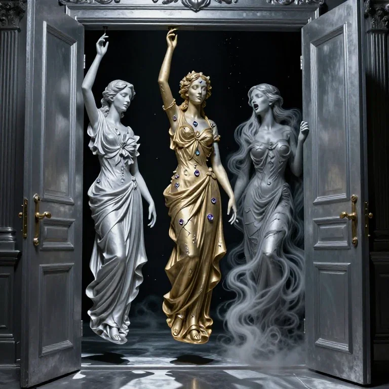 Seven doors