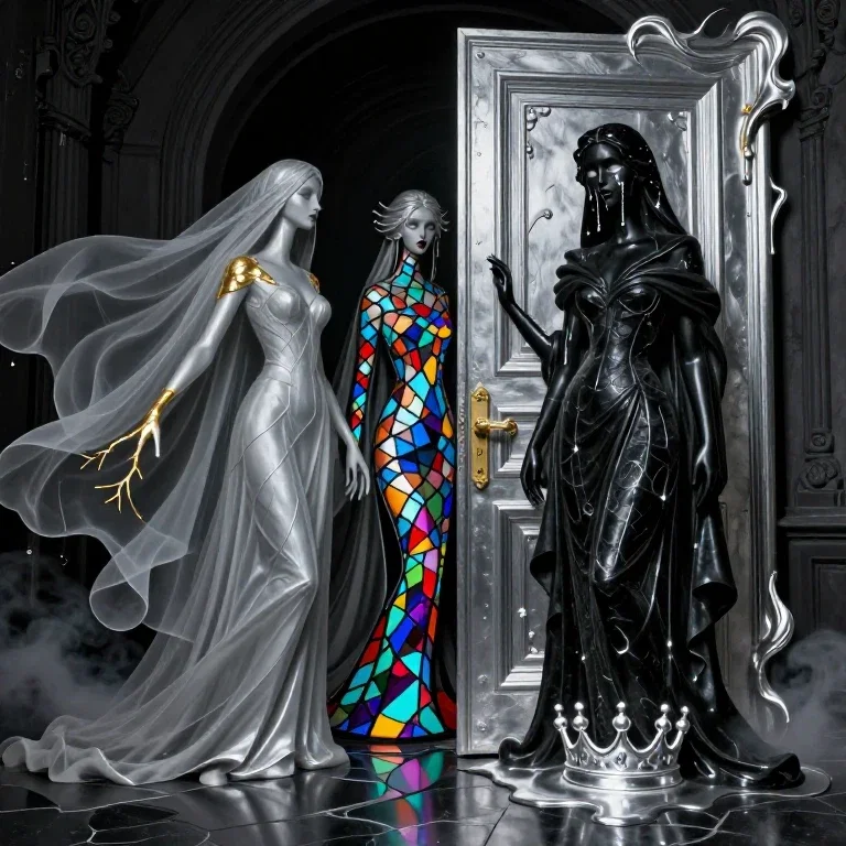 Seven doors