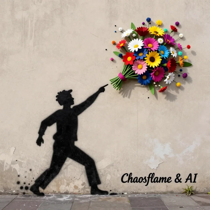 Banksy Style upgraded 💐