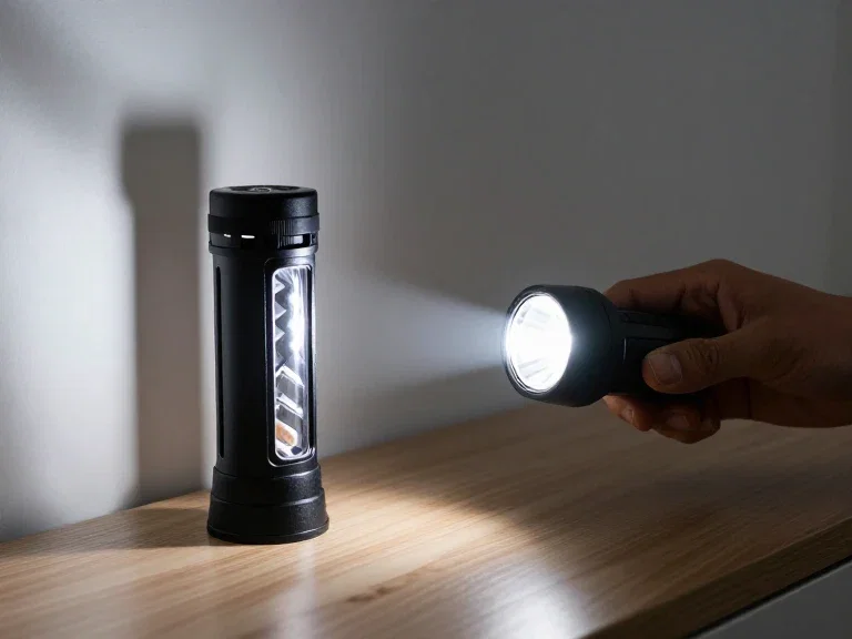 prepare for power outages check flashlight supply