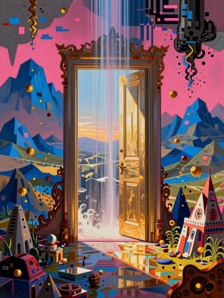 Seven doors