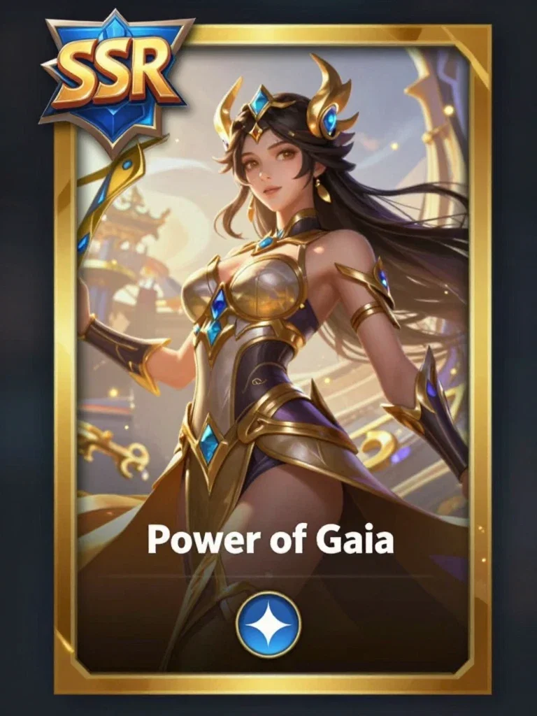 ssr card ultimate supreme goddess gaia
