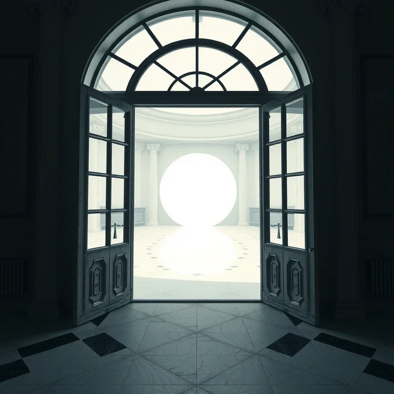 large open door to lake of tears room