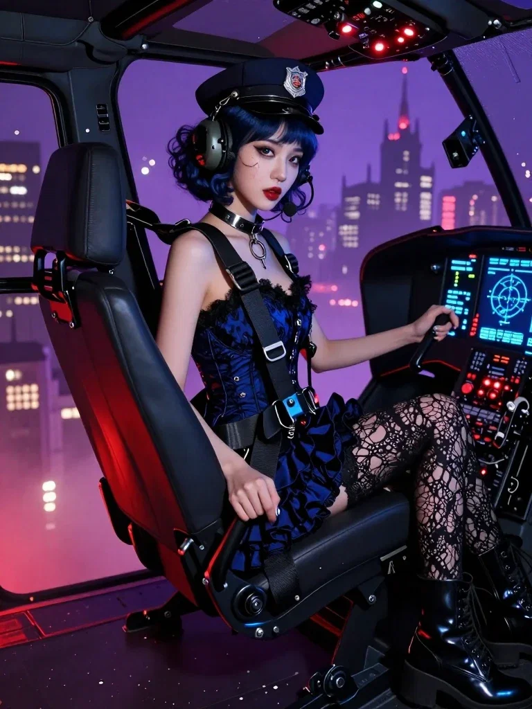police helicopter pilot noctrium city pursuit