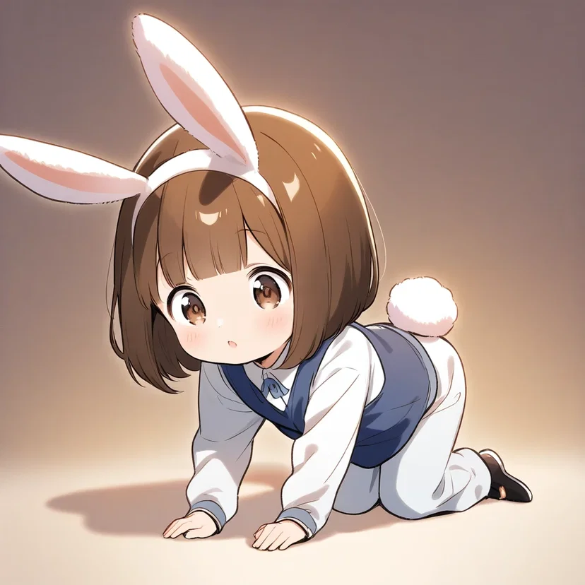 rabbit all fours