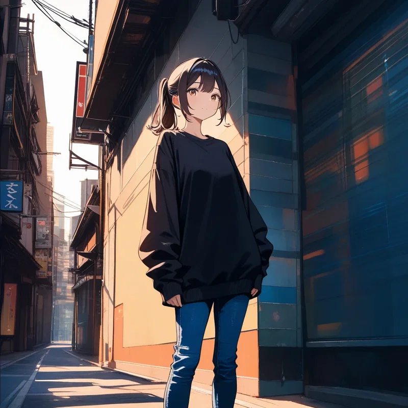 街角少女