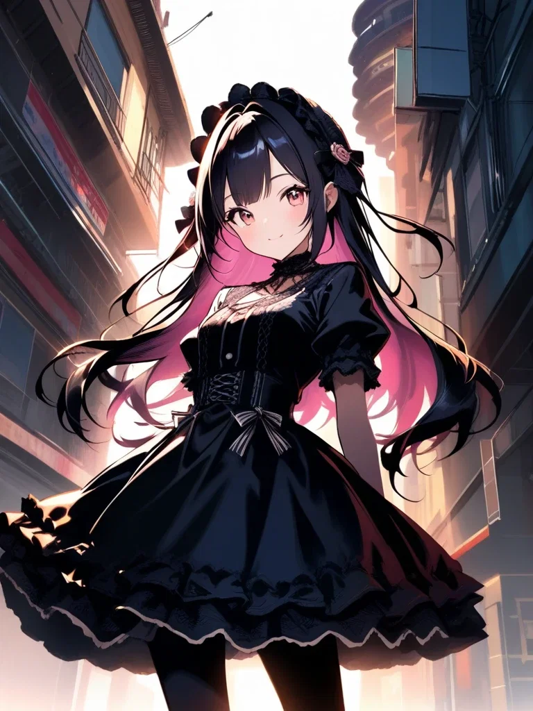 ゴスロリ少女
