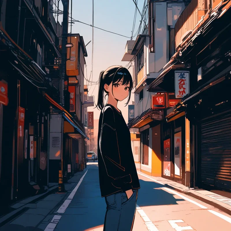 街角少女