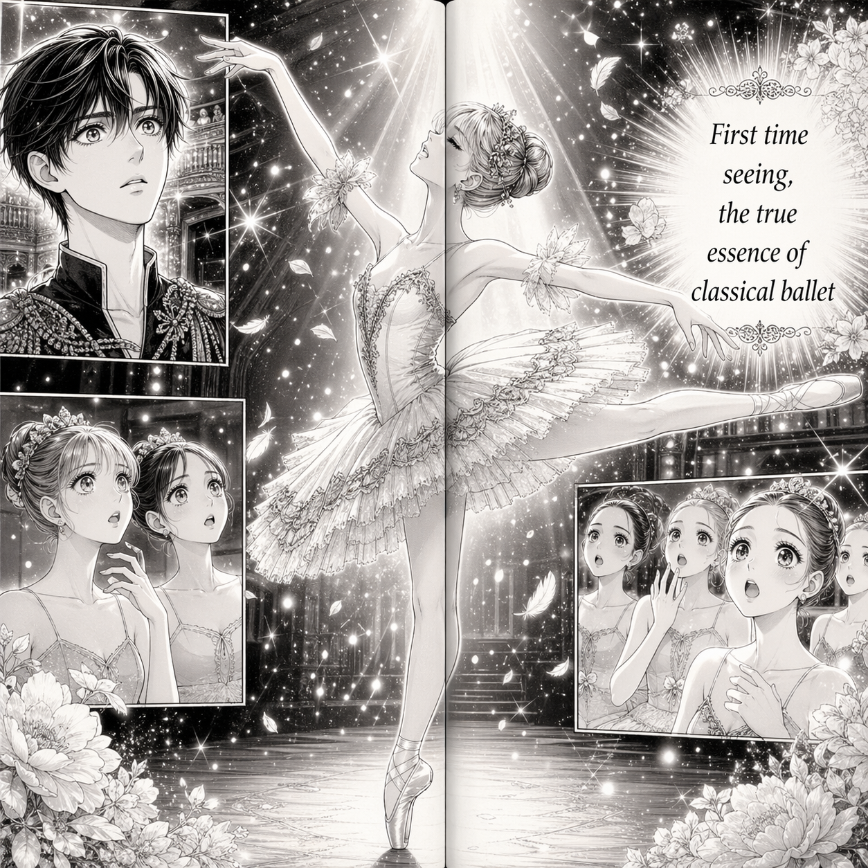 first time seeing true essence classical ballet