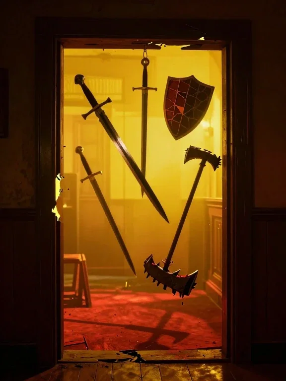 Seven doors