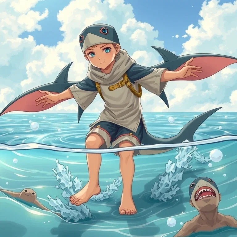 final fantasy 14 shark boy