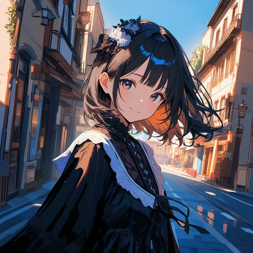 ゴスロリ少女