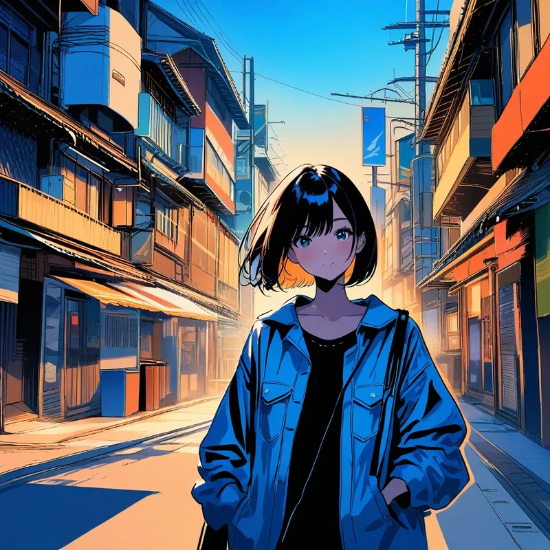 街角少女