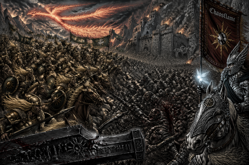 🕯️𝗜𝗻 𝗠𝗲𝗺𝗼𝗿𝗶𝗮𝗺: Kentaro Miura × J.R.R. Tolkien - 炎と灰の神話 (Myth of 🐦‍🔥Fire & Ash⚱️)
