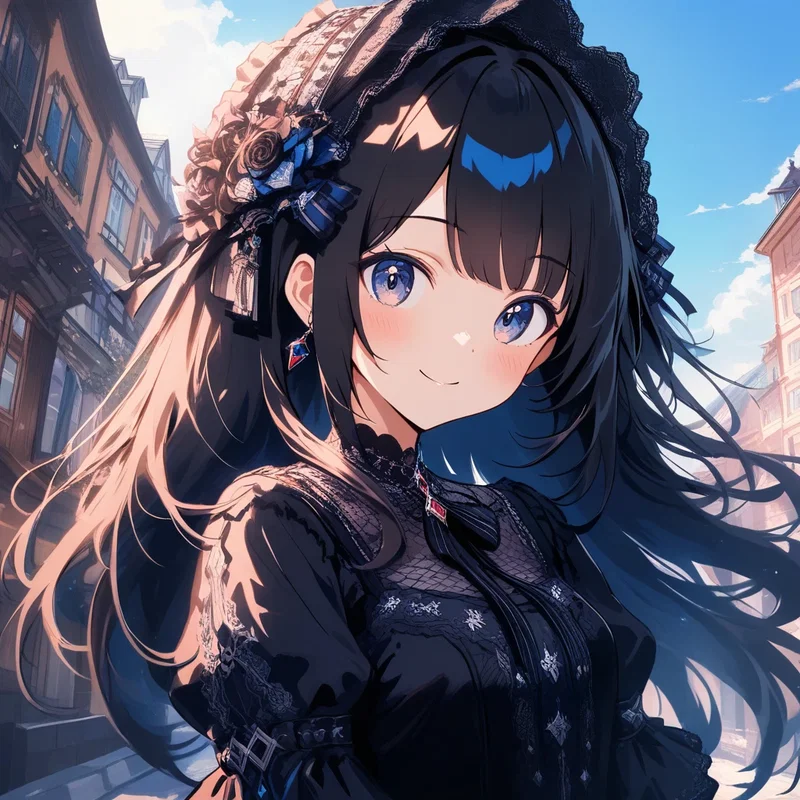 ゴスロリ少女