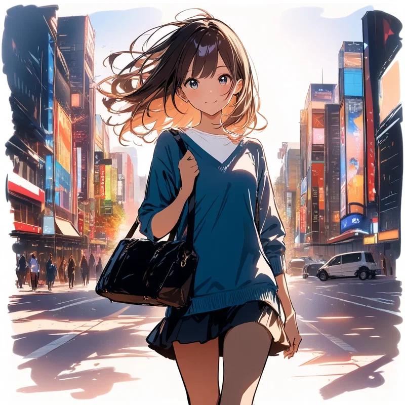 街角少女