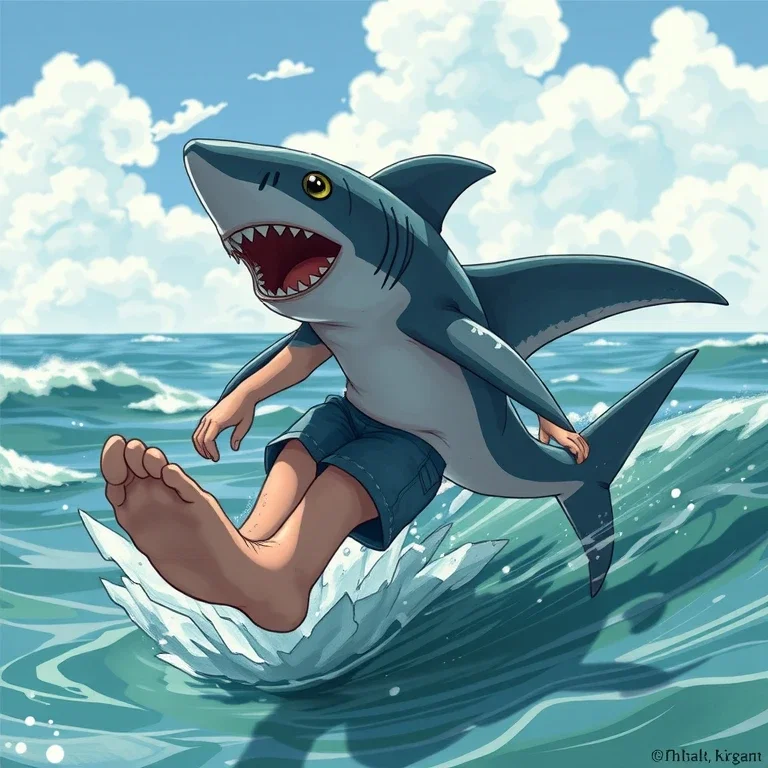final fantasy 14 shark boy