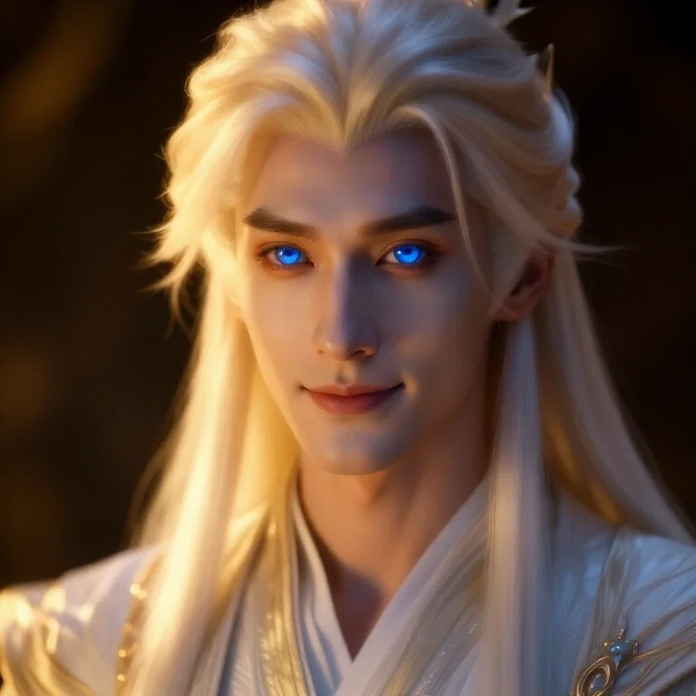 annatar sauron fair form ethereal portrait