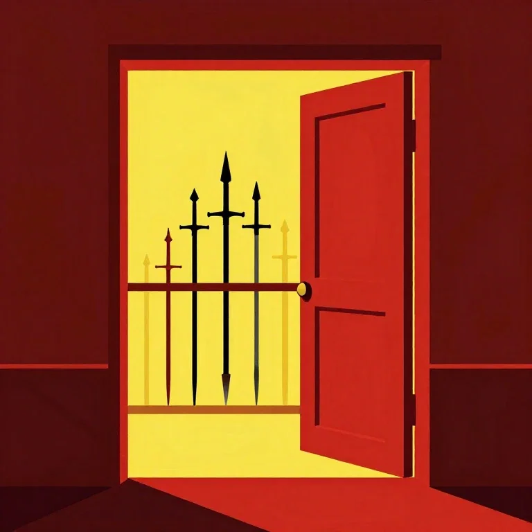 Seven doors