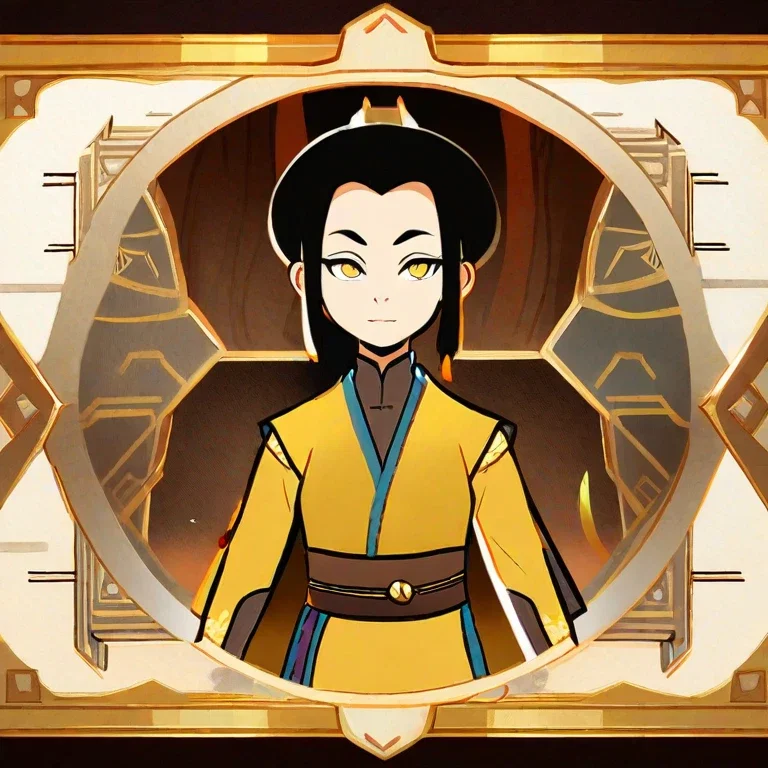 girl animation style airbender