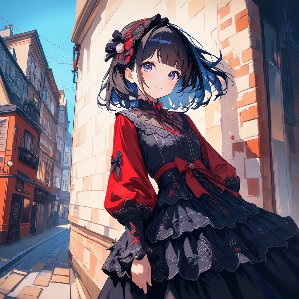 ゴスロリ少女