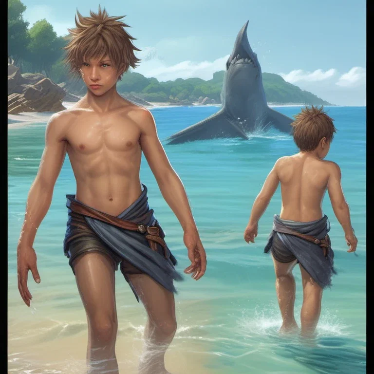 final fantasy 14 shark boy