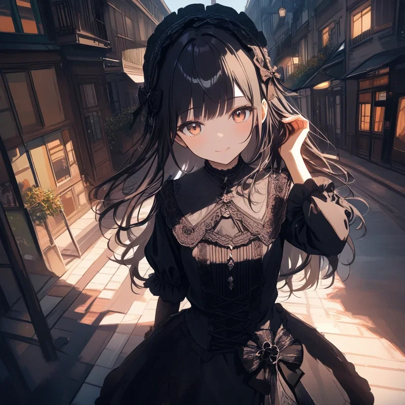 ゴスロリ少女