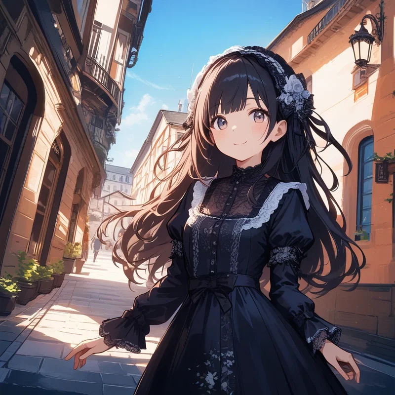 ゴスロリ少女