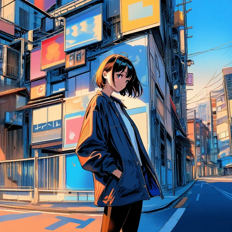 街角少女