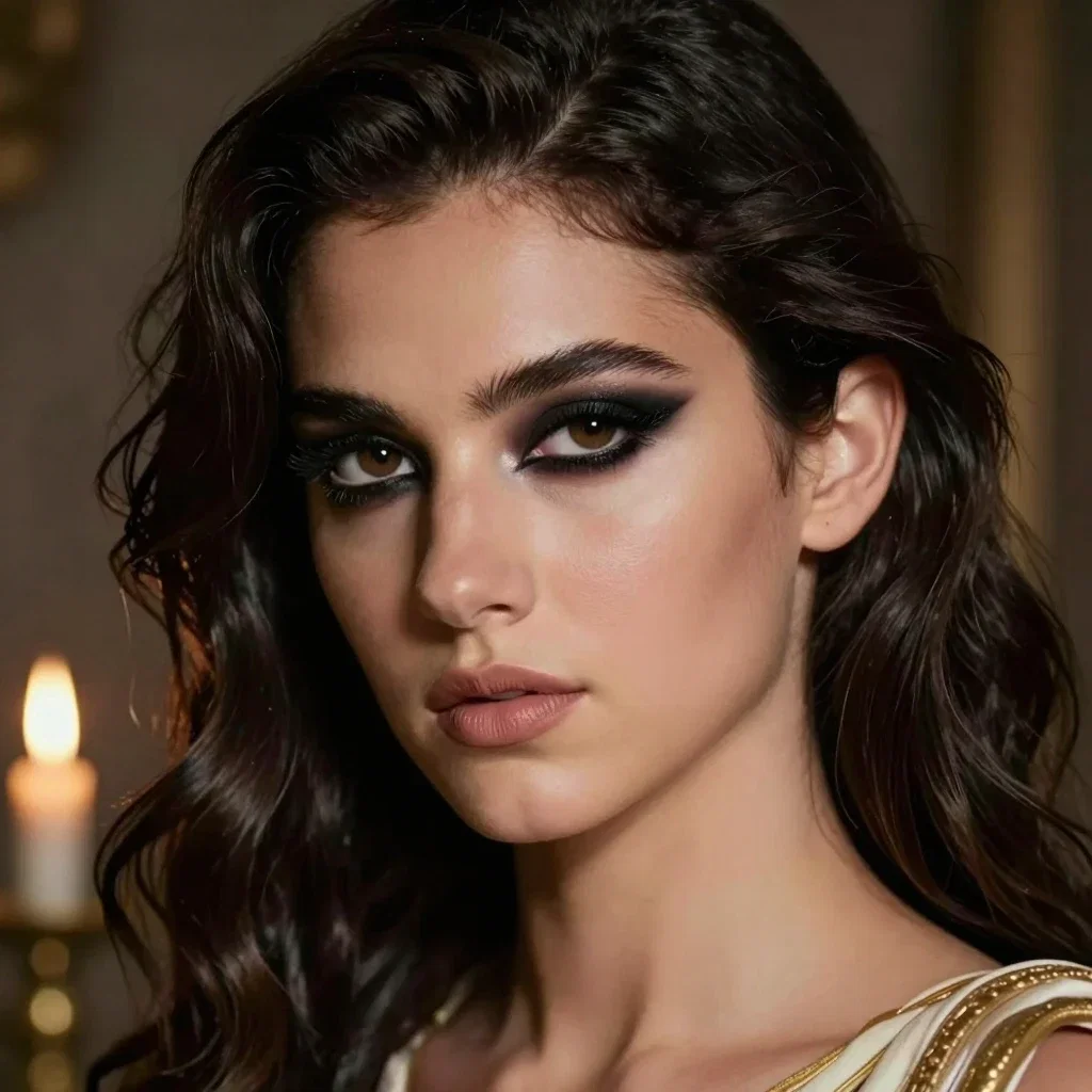 ancient portrait art roman model