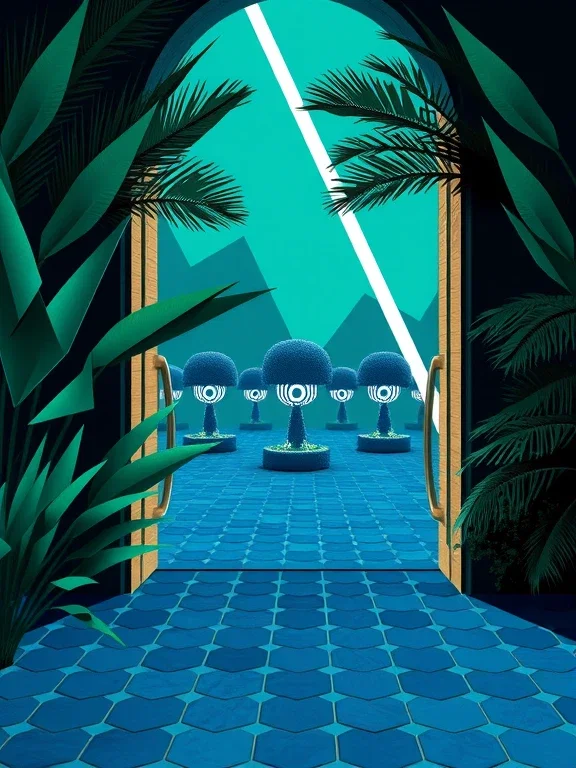 Seven doors