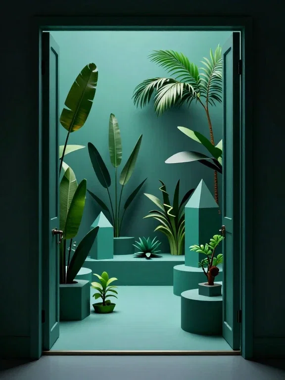 Seven doors